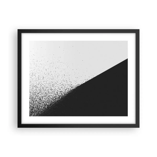 Poster in cornice nera - Più veloce, sempre di più - 50x40 cm