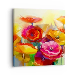 Quadro su tela - Stampe su Tela - Non solo rossi - 30x30 cm