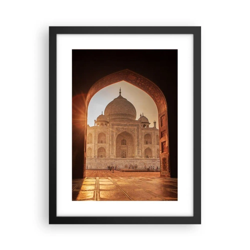 Poster in cornice nera - Monumento all'amore ultraterreno - 30x40 cm