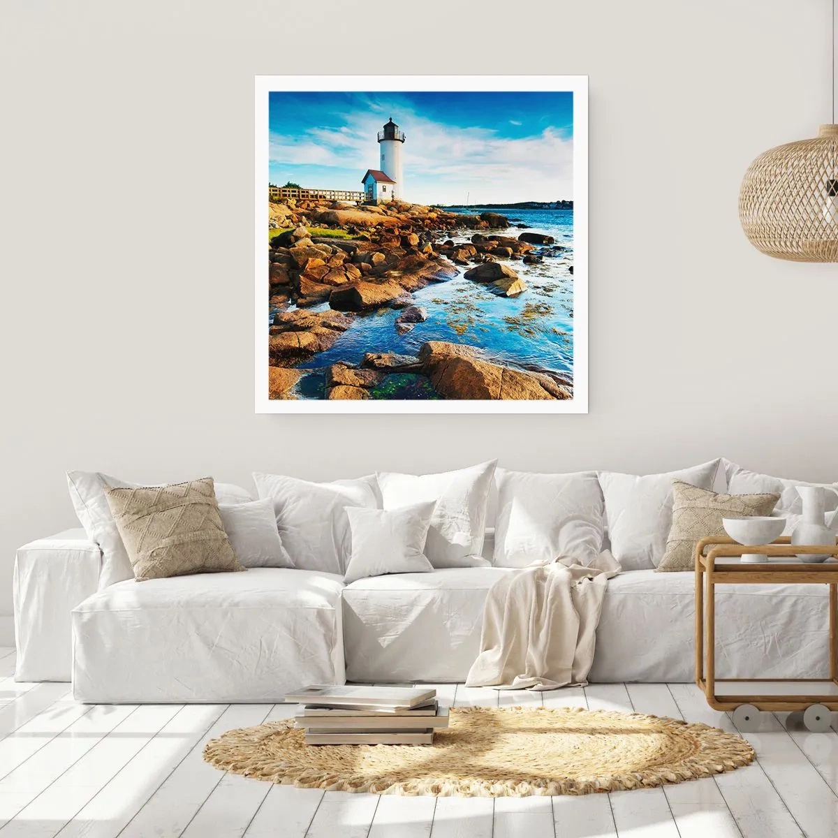 Poster - Tornate sani e salvi, vi aspetto - 40x40 cm