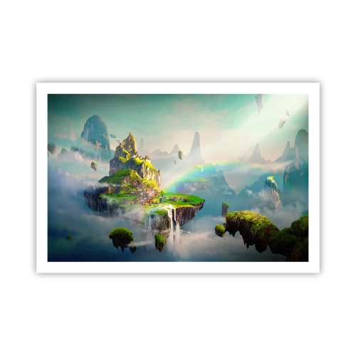 Poster - In mezzo al cielo: isole fortunate - 91x61 cm