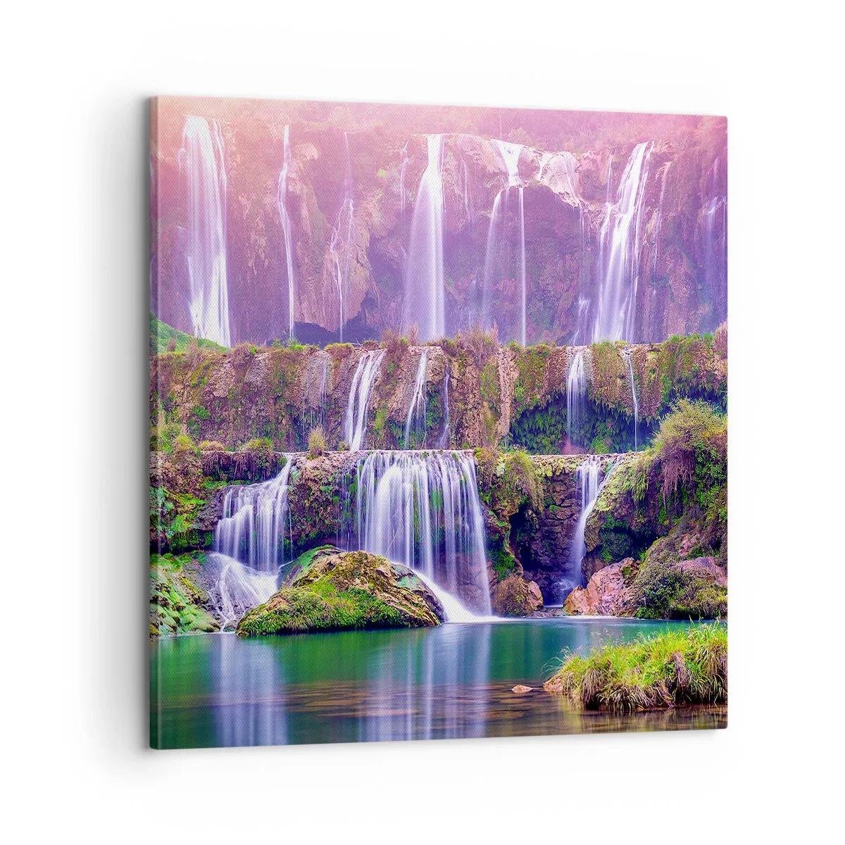 Quadro su tela - Stampe su Tela - La scala verso il cielo - 60x60 cm