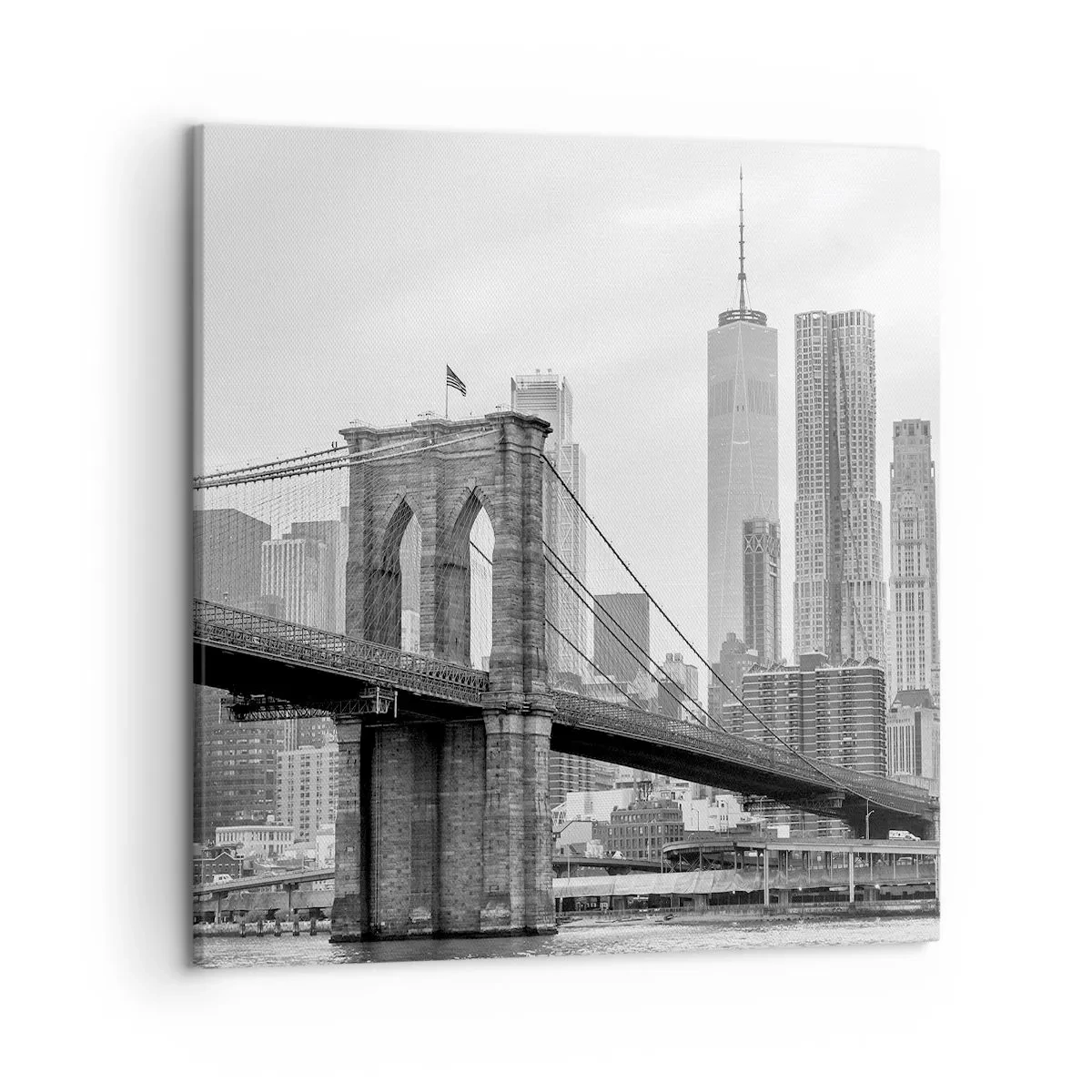 Quadro su tela - Stampe su Tela - Atmosfera di New York - 50x50 cm
