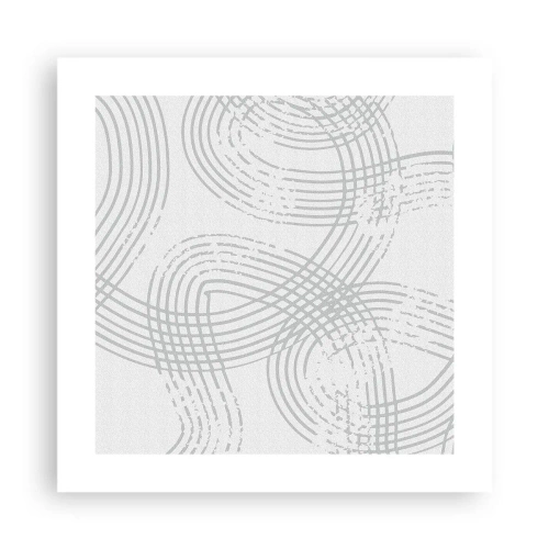 Poster - Non vi è una via diritta - 40x40 cm