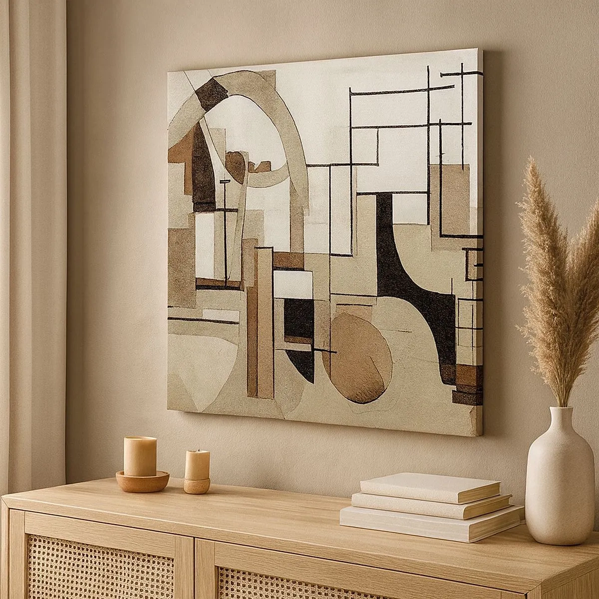 Quadro su tela - Stampe su Tela - Paesaggio urbano 2.0 - 30x30 cm