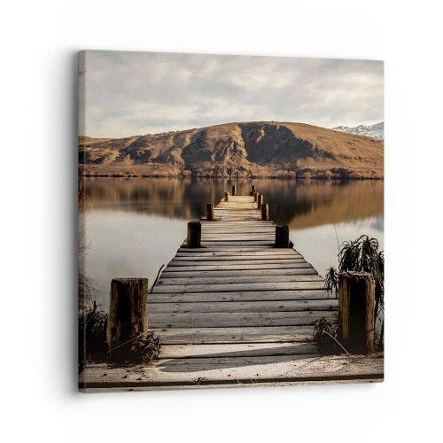 Quadro su tela - Stampe su Tela - Paesaggio nel silenzio - 30x30 cm
