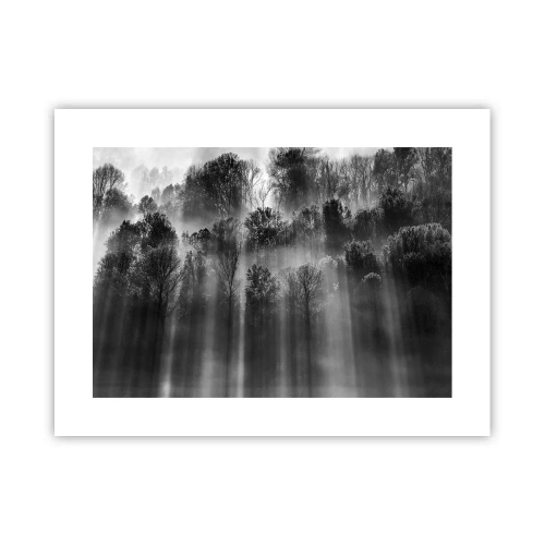 Poster - Nei getti di luce - 40x30 cm