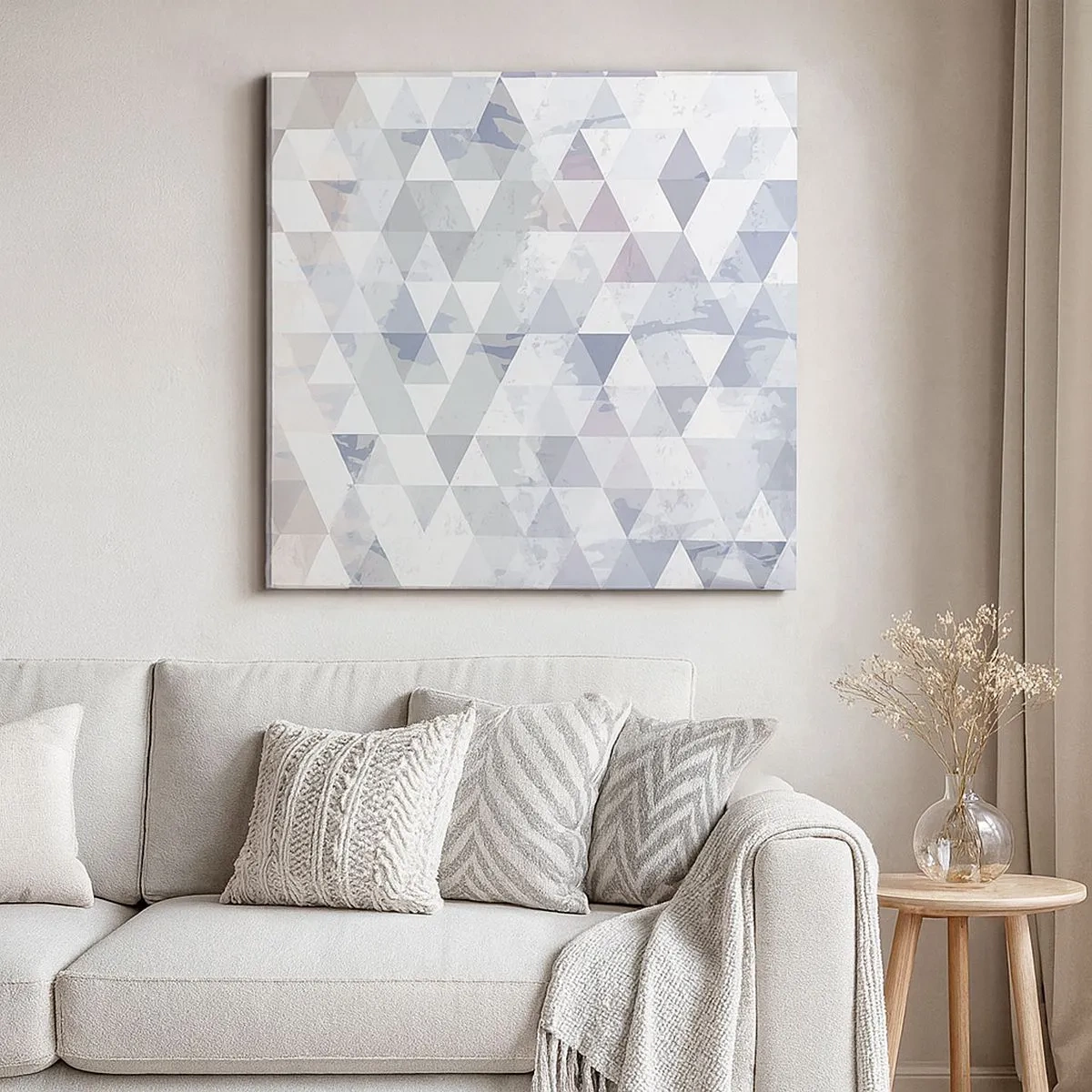 Quadro su tela - Stampe su Tela - Al ritmo di tre - 30x30 cm