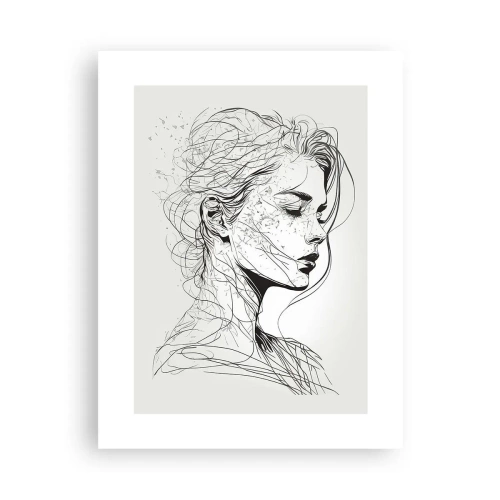 Poster - Ritratto pensieroso - 30x40 cm