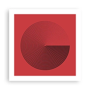 Poster - Movimento circolare - 50x50 cm