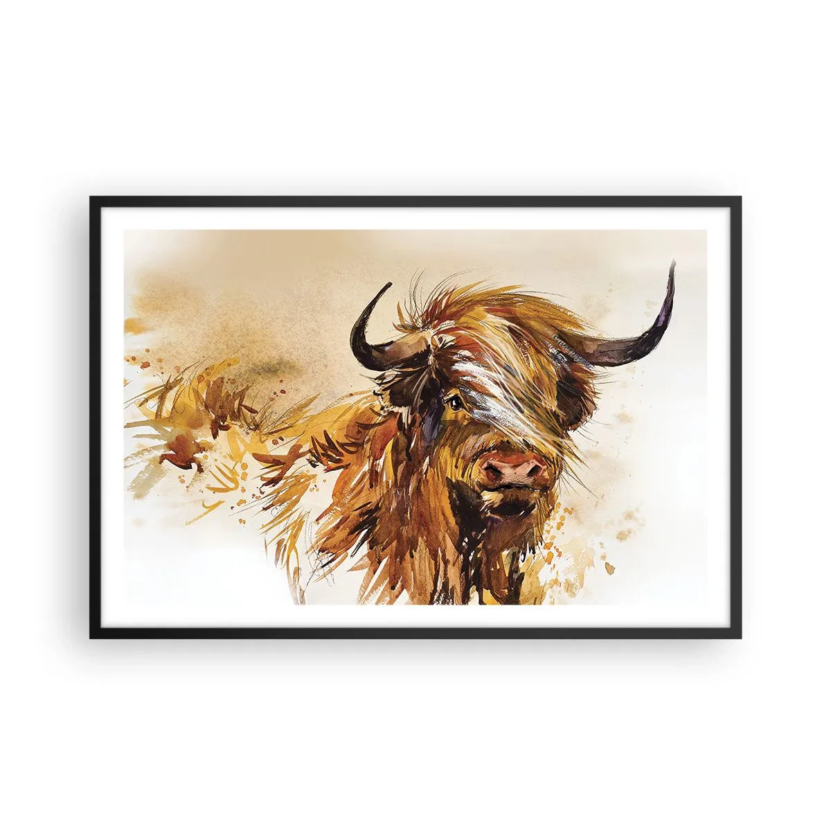 Poster in cornice nera - L'orgoglio del cacciatore - 91x61 cm