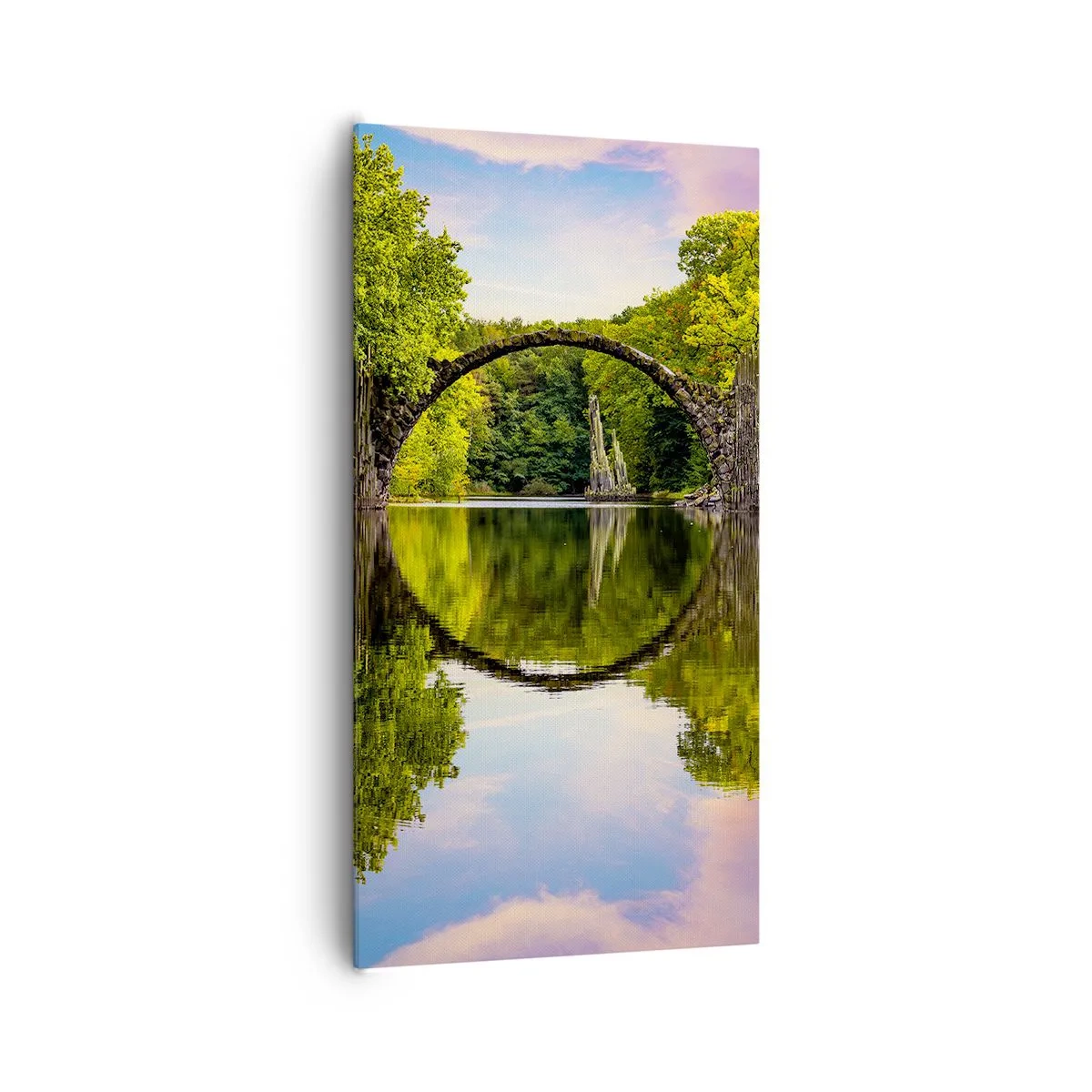 Quadro su tela - Stampe su Tela - All'incontro di due mondi - 65x120 cm