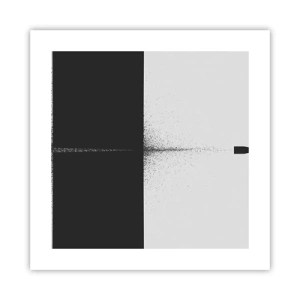 Poster - Dritto allo scopo - 40x40 cm