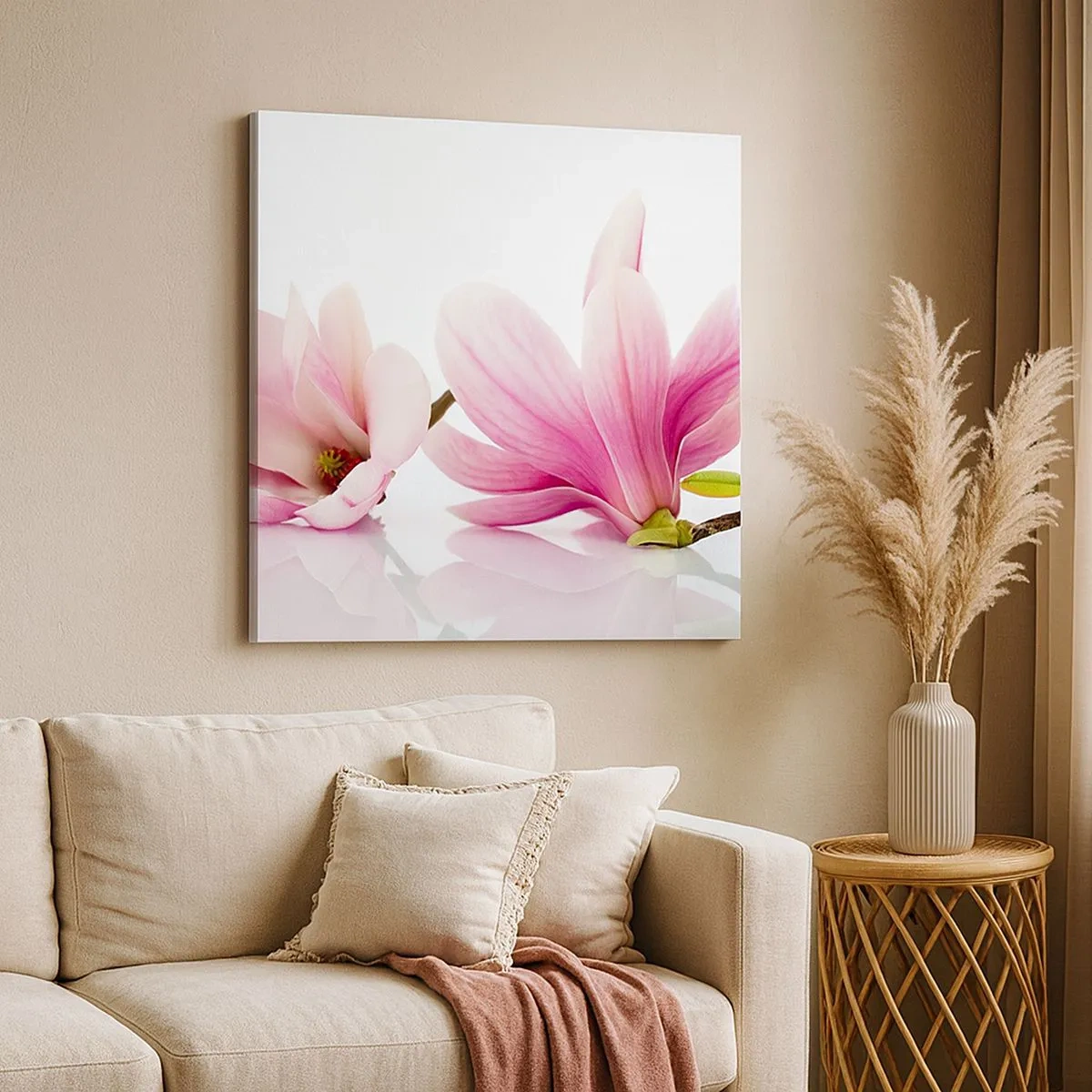 Quadro su tela - Stampe su Tela - Delicati come un soffio di primavera - 30x30 cm