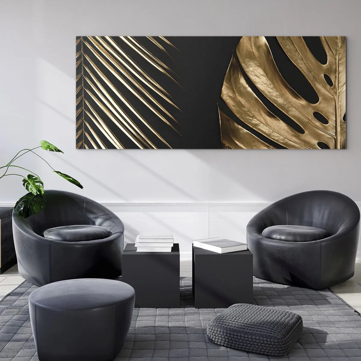 Quadro su vetro - Diverse, ma ugualmente care - 90x30 cm