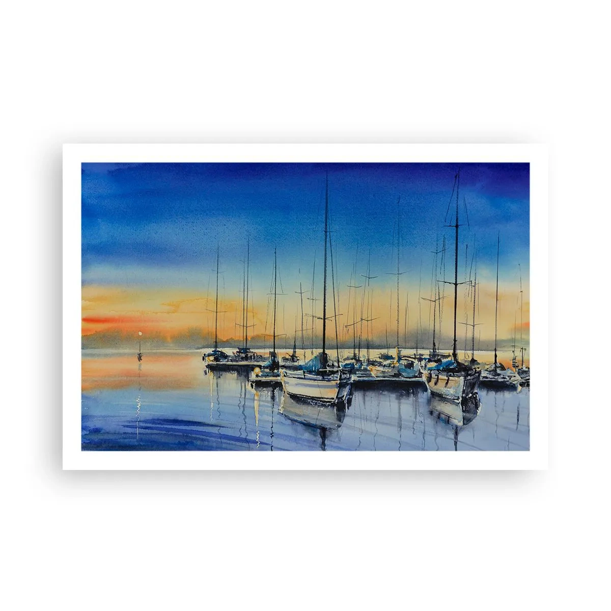 Poster - La fine di una buona giornata - 91x61 cm