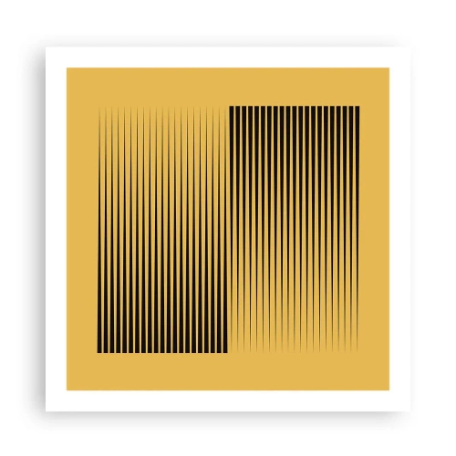 Poster - La quadratura degli opposti - 60x60 cm
