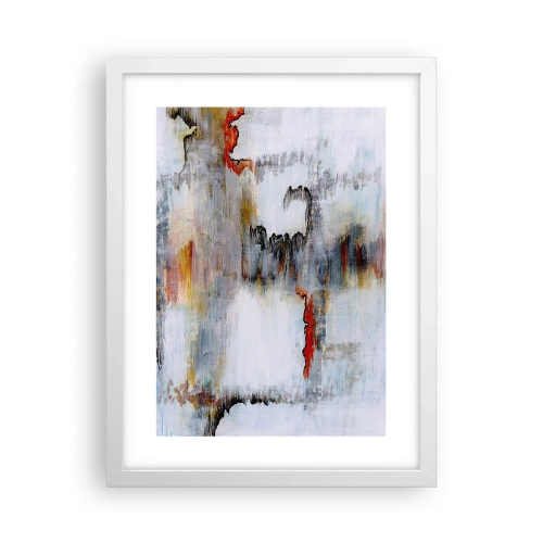 Poster in cornice bianca - Scritto sull'acqua - 30x40 cm