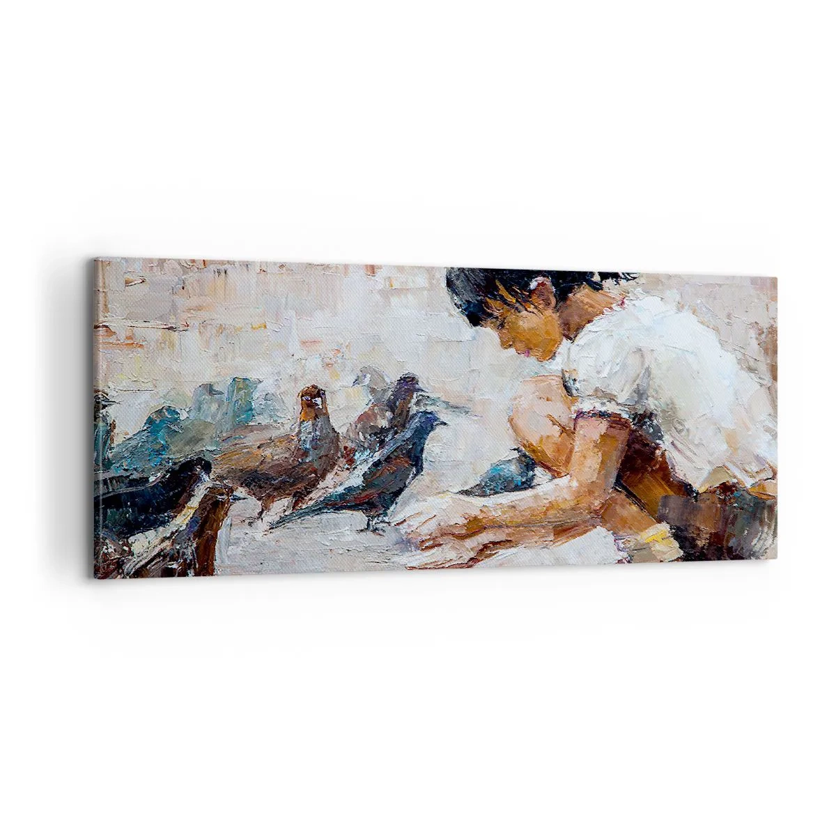 Quadro su tela - Stampe su Tela - Piccoli e gentili - 100x40 cm