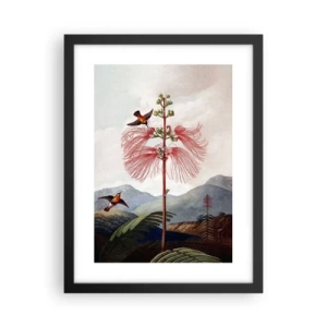 Poster in cornice nera - Nel paradiso tropicale - 30x40 cm