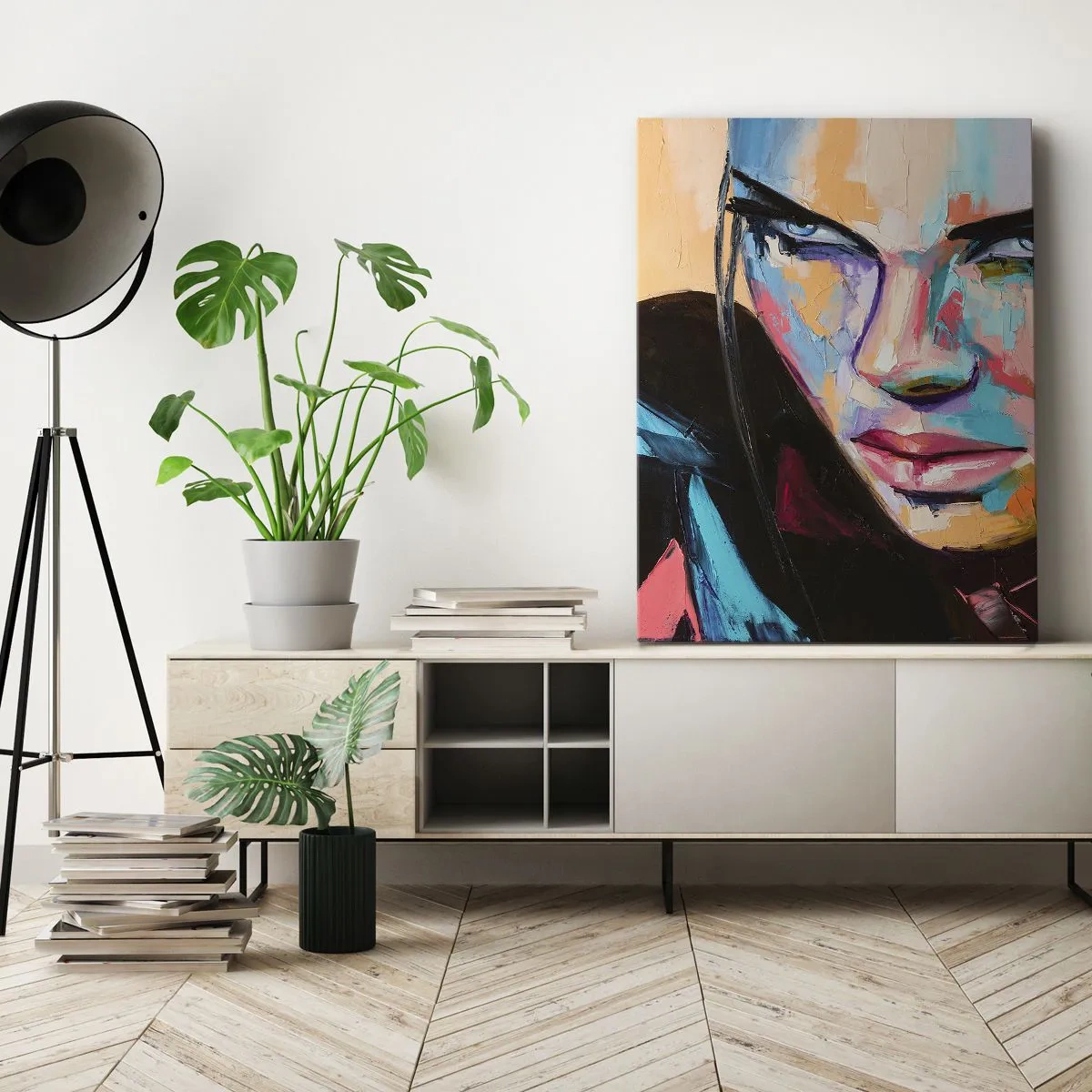 Quadro su tela - Stampe su Tela - Cuore selvatico - 65x120 cm