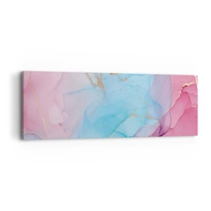 Quadro su tela - Stampe su Tela - Incontro e compenetrazione - 90x30 cm