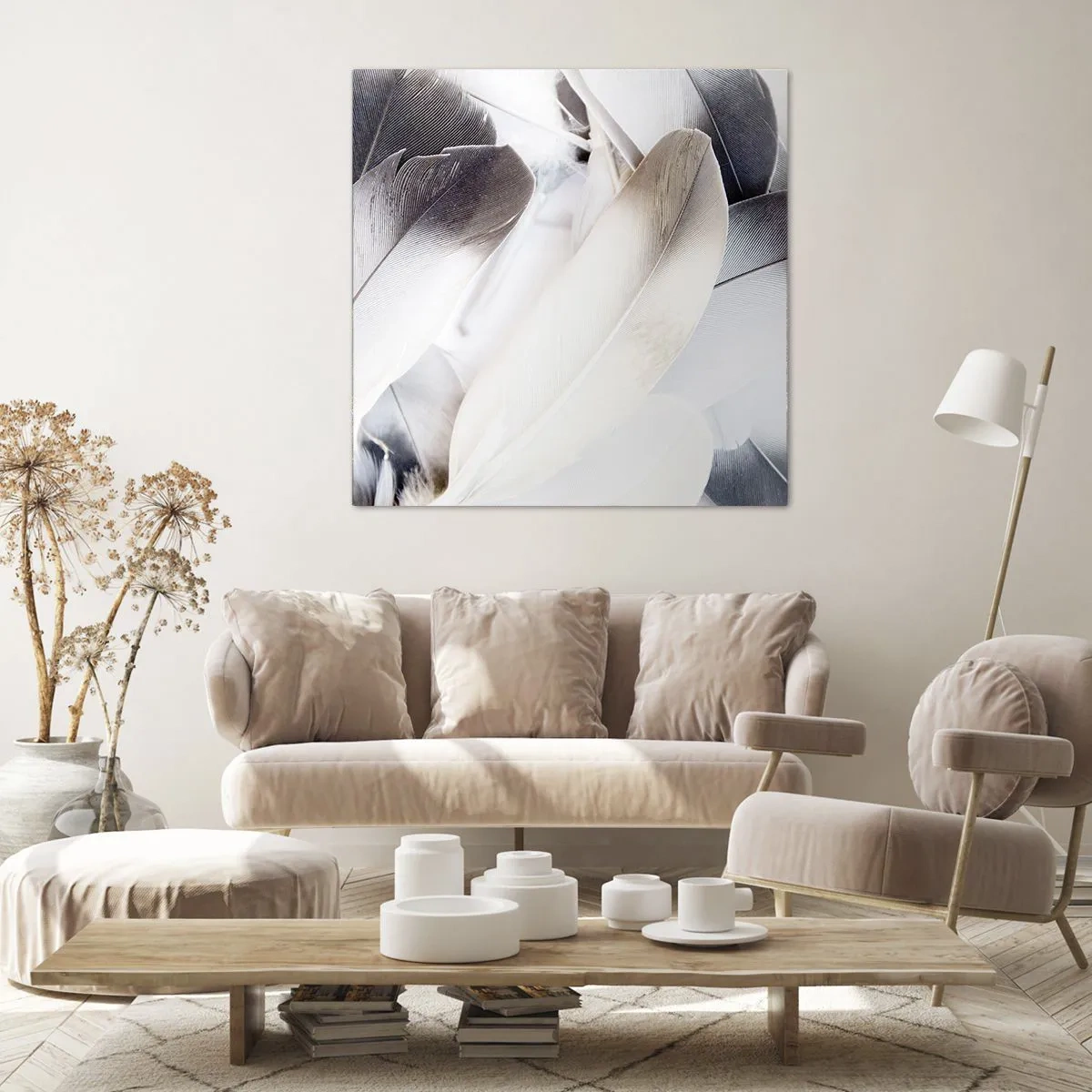 Quadro su tela - Stampe su Tela - Quasi angeliche - 50x50 cm