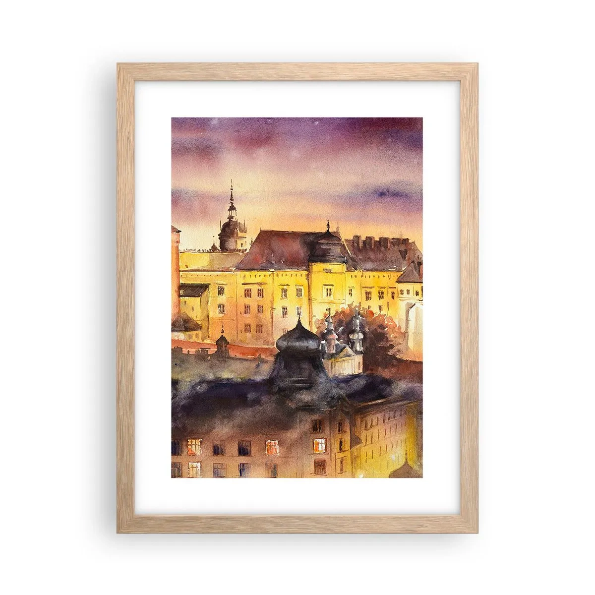 Poster in cornice rovere chiaro - Storia e fiaba - 30x40 cm