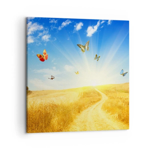 Quadro su tela - Stampe su Tela - Come non amare l'estate? - 50x50 cm