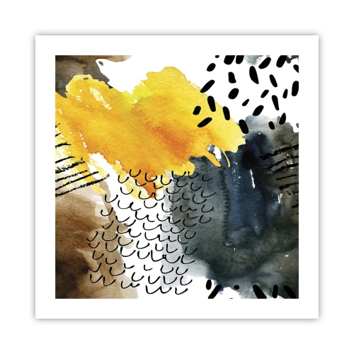 Poster - L'incontro degli elementi - 50x50 cm