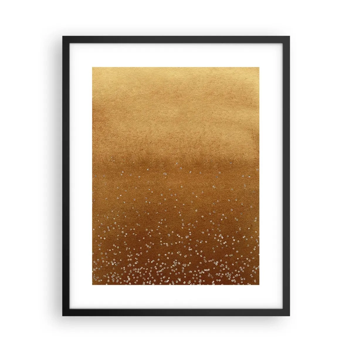 Poster in cornice nera - La nascita della luce - 40x50 cm