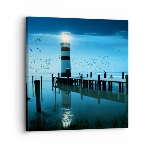 Quadro su tela - Stampe su Tela - E passa la paura del buio - 30x30 cm