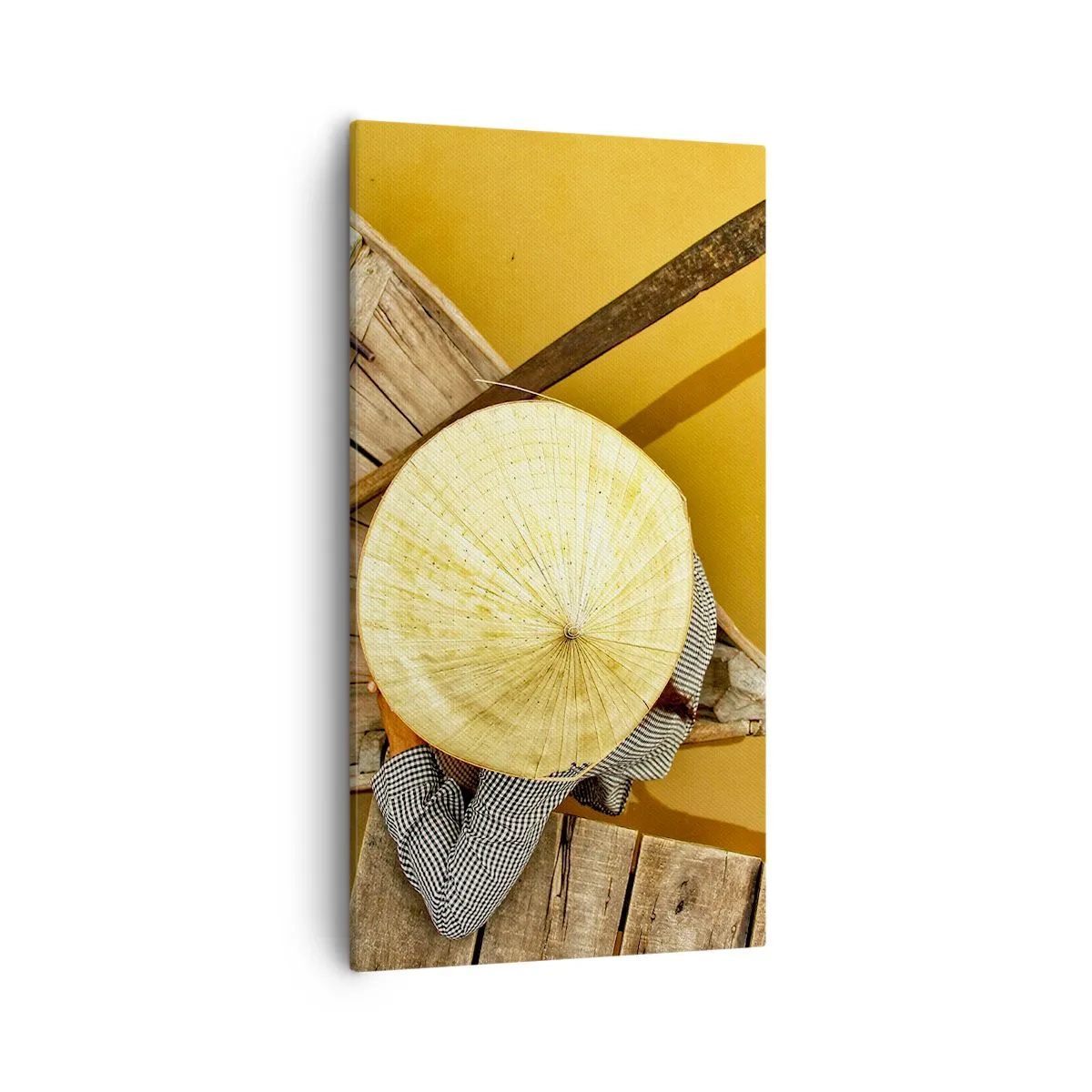 Quadro su tela - Stampe su Tela - Vita sul Fiume Giallo - 55x100 cm