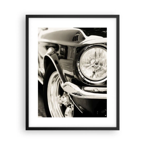 Poster in cornice nera - Bellezza intramontabile - 40x50 cm