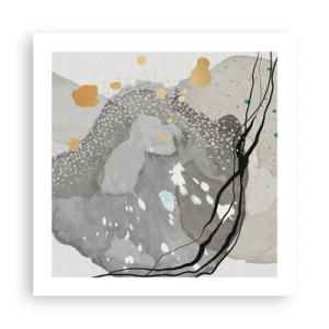 Poster - Composizione organica - 50x50 cm