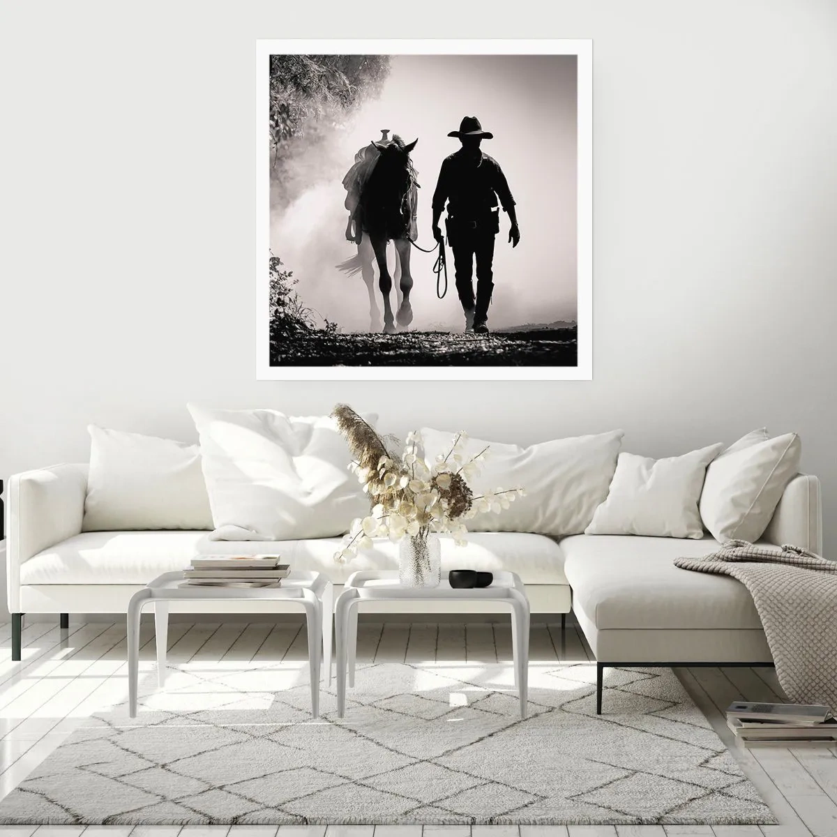 Poster - Mattino texano - 40x40 cm