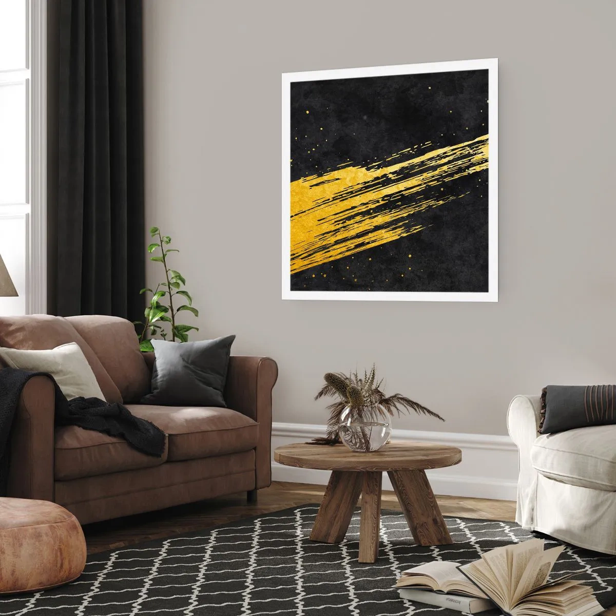 Poster - Salto nell'iperspazio - 50x50 cm