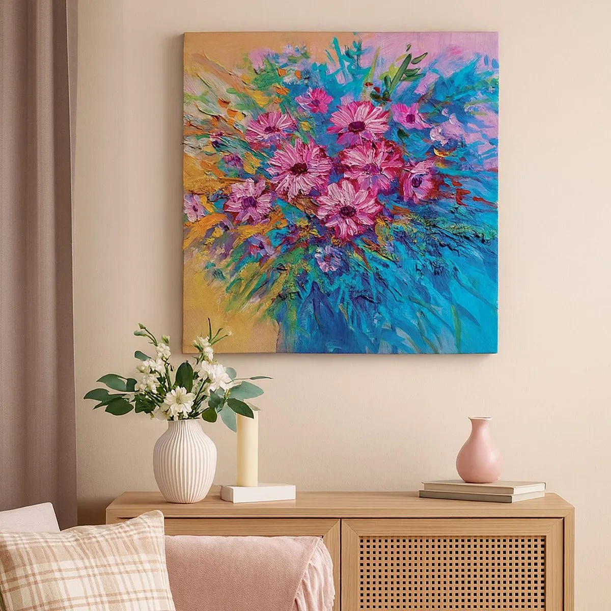 Quadro su tela - Stampe su Tela - L'energia della vita - 30x30 cm