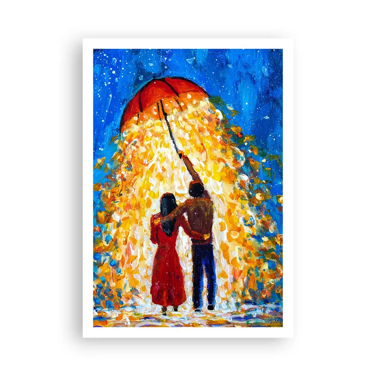 Poster - La magia di una sera piovosa? - 70x100 cm