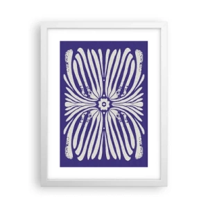 Poster in cornice bianca - Ispirazioni etniche - 30x40 cm