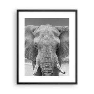 Poster in cornice nera - Benvenuti nel mio mondo - 40x50 cm