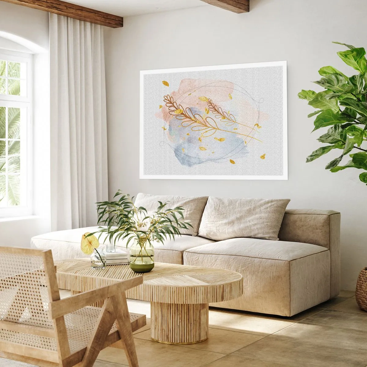 Poster - Soffio d'oro - 91x61 cm