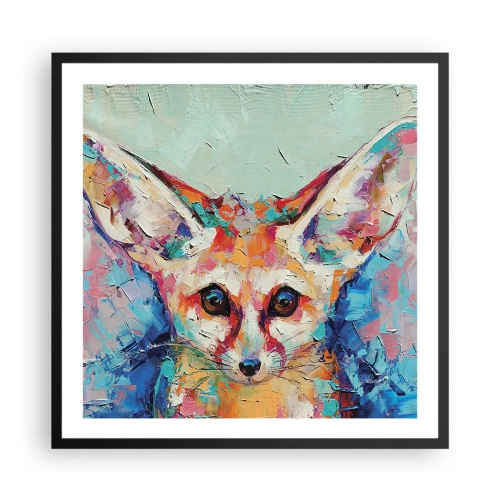 Poster in cornice nera - Siete pronti per me? - 60x60 cm