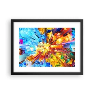 Poster in cornice nera - In medias res - 40x30 cm