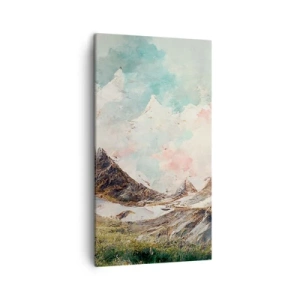 Quadro su tela - Stampe su Tela - Lame di roccia - 45x80 cm