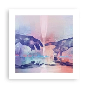 Poster - La scintilla divina della vita - 40x40 cm