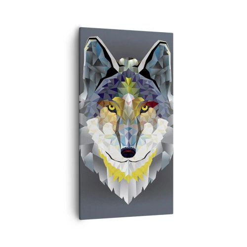 Quadro su tela - Stampe su Tela - Si parla del lupo - 55x100 cm