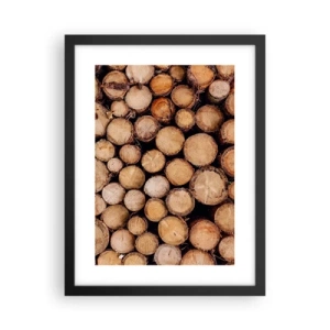 Poster in cornice nera - Nuovo inizio - 30x40 cm