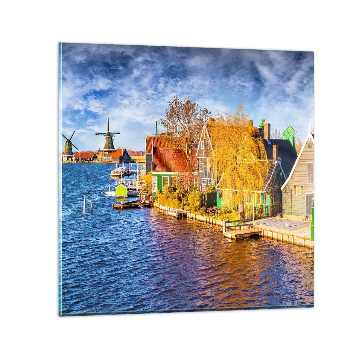 Quadro su vetro - Da secoli immutabile - 70x70 cm