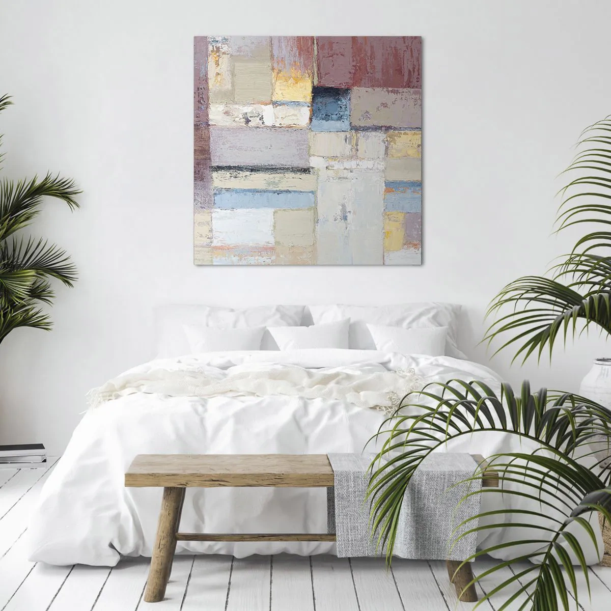 Quadro su tela - Stampe su Tela - La pace della geometria - 30x30 cm